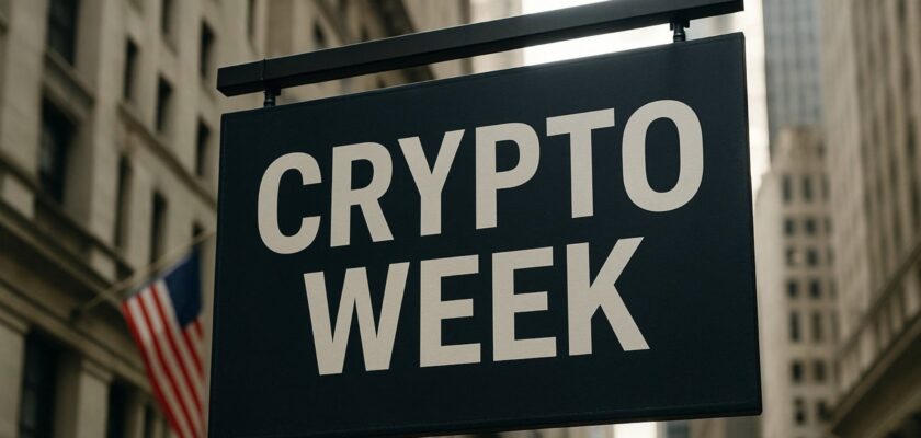 crypto week, crypto, cripto, criptovalute, bitcoin, ethereum