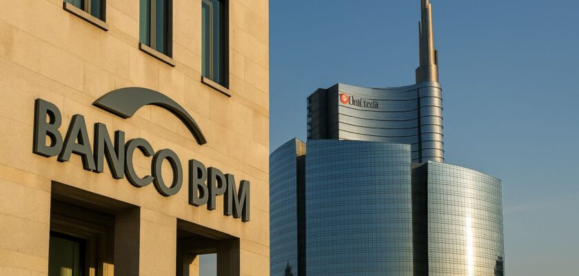 un edificio con scritta Banco BPM