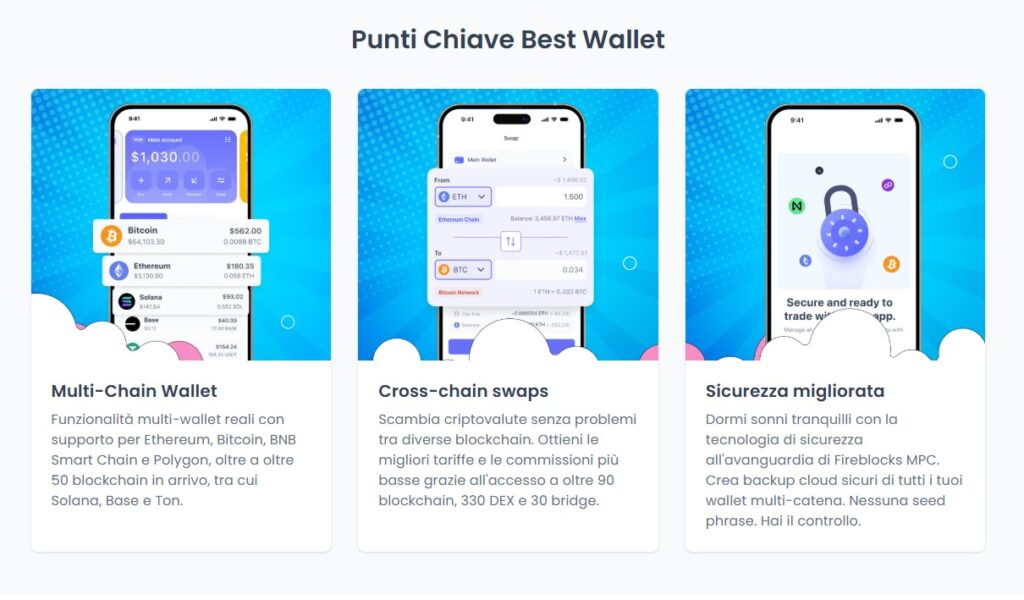 BEST wallet, web3 wallet, crypto, criptovalute