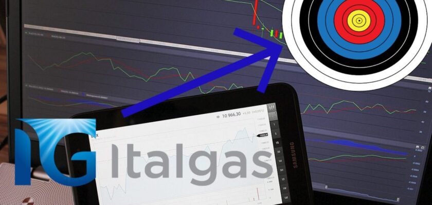 logo Italgas e mirino