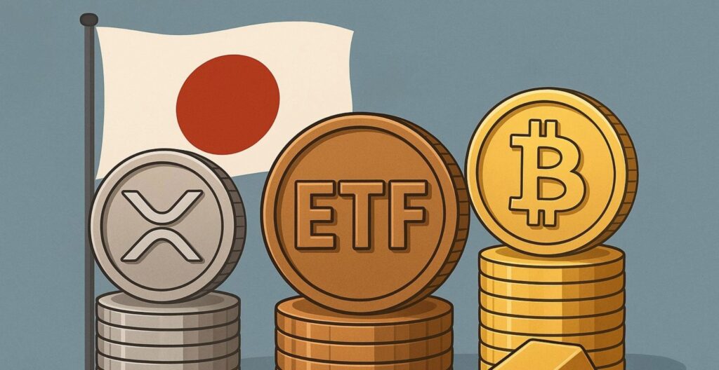 ETF su XRP, Bitcoin e oro tokenizzato dal Giappone, sbi bitcoin, ripple, crypto, criptovalute
