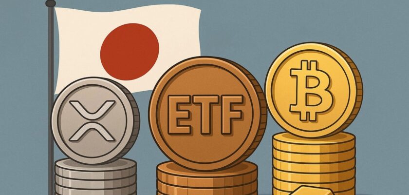 ETF su XRP, Bitcoin e oro tokenizzato dal Giappone, sbi bitcoin, ripple, crypto, criptovalute