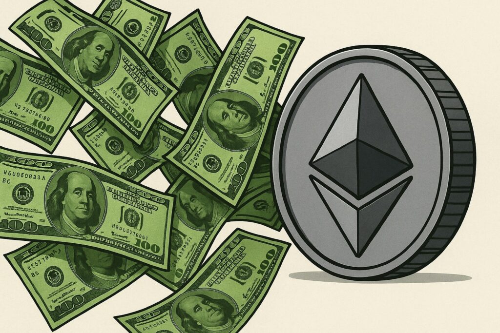 Record ETF Ethereum, eth, ethereum, etf ethereum, prezzo ethereum, valore ethereum, cripto, crypto, criptovalute