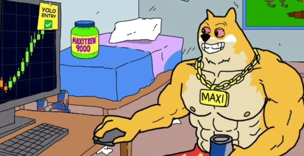 maxi doge, meme coin, doge, dogecoin, cripto, crypto, criptovalute