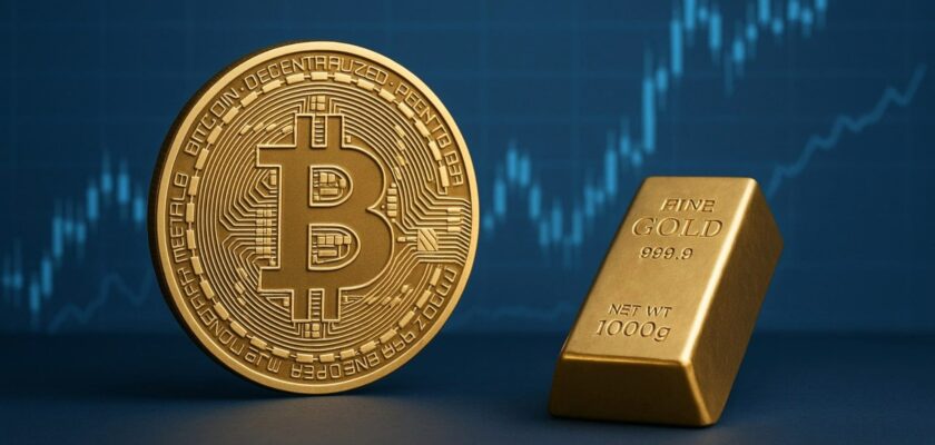 bitcoin, btc, oro, bitcoin e oro, crypto, cripto, criptovalute, Fitzgerald bitcoin