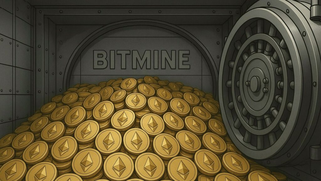BitMine, Ethereum, riserva Ethereum, prezzo Ethereum, valore Ethereum, crypto, cripto, criptovalute, più grande possessore di Ethereum