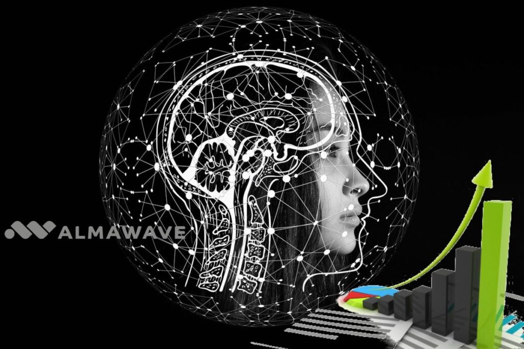 intelligenza artificiale e logo Almawave