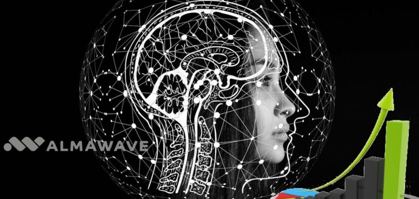 intelligenza artificiale e logo Almawave