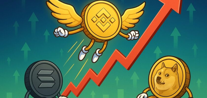 Dogecoin, bnb, solana, crypto, criptovalute, cripto