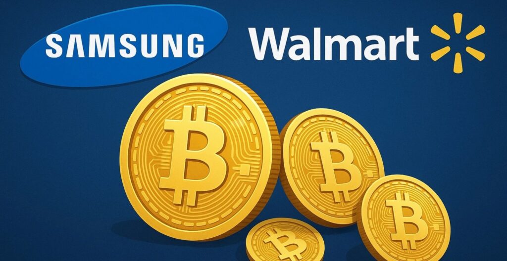 samsung, walmart, criptovalute, crypto, cripto, bitcoin, ethereum, samsung wallet