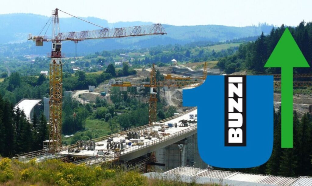 infrastrutture e logo Buzzi