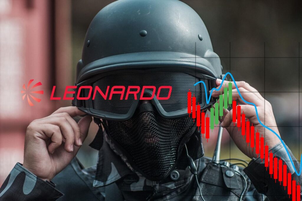 visori e logo Leonardo