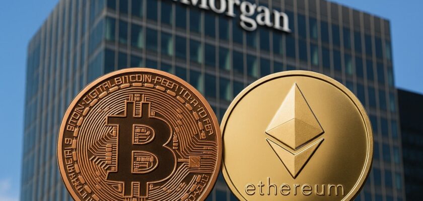 Ethereum, BITCOIN, btc, eth, crypto, criptovalute, jpmorgan, jpmorgan bitcoin, jpmorgan ethereum, prestiti crypto, prestiti in criptovalute