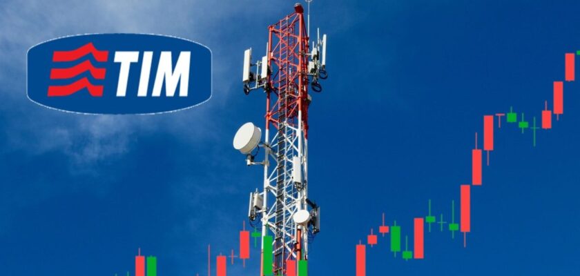 antenna tlc e logo di TIM