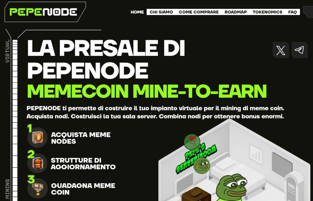 PEPENODE, pepe, pepe coin, meme coin, crypto, pepenode presale,