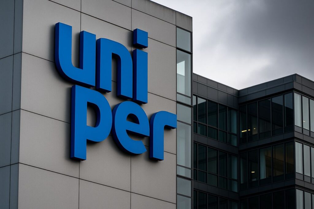 Un edificio con la scritta Uniper