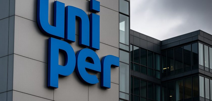 Un edificio con la scritta Uniper