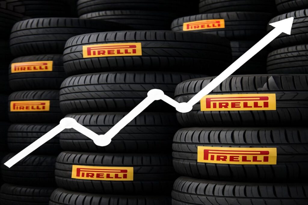 pneumatici con logo Pirelli
