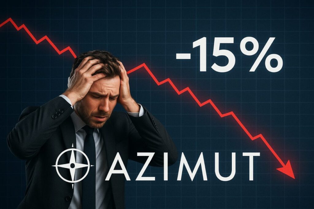 investitore disperato per crollo