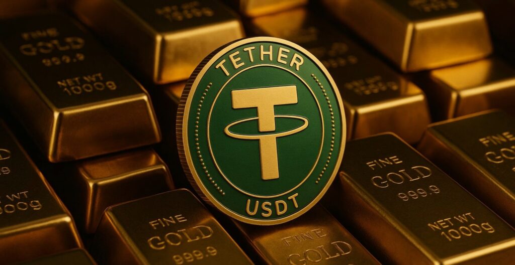 Tether, USDT, oro, Tether oro, crypto, stablecoin, paolo ardoino, criptovalute, riserve oro tether