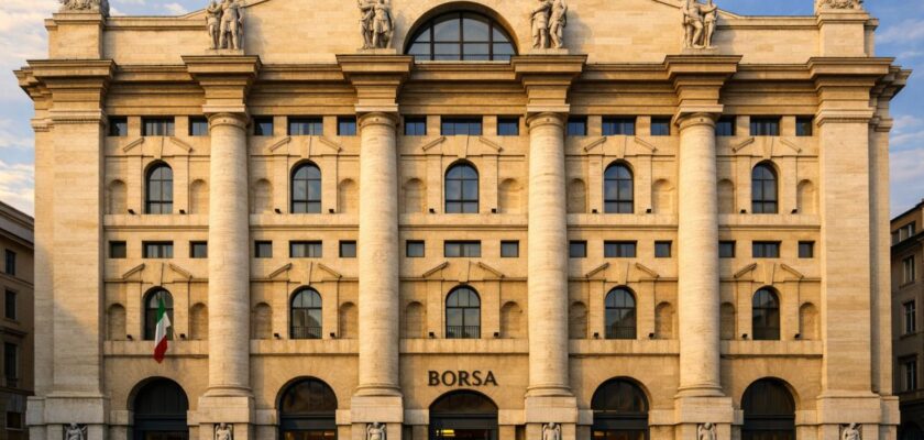 facciata Piazza Affari