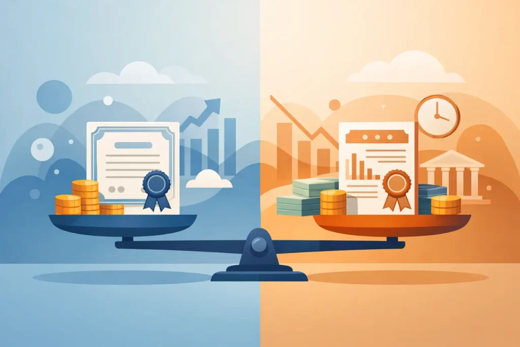 Certificati o obbligazioni: differenze vere