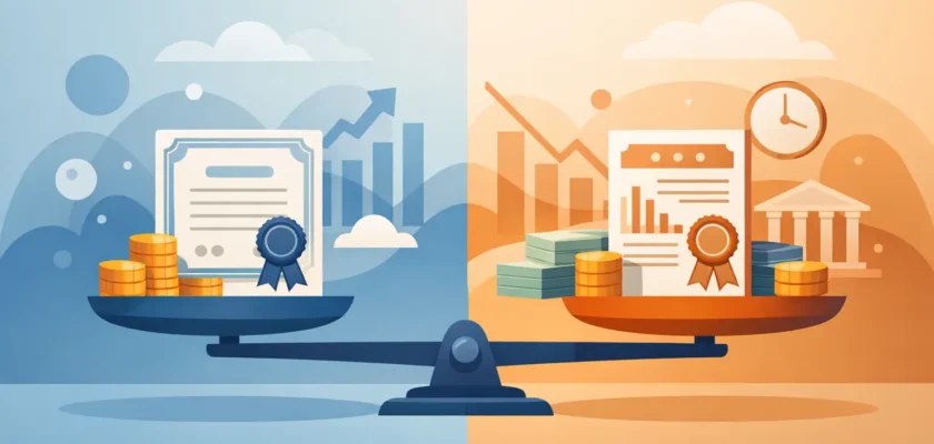 Certificati o obbligazioni: differenze vere